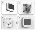 schema of infrared heating London thermostat